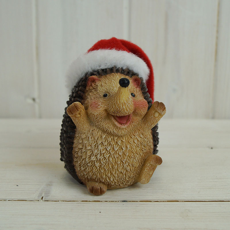 Festive Hedgehog Decoration detail page